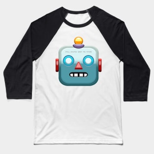 Future Robot Baseball T-Shirt